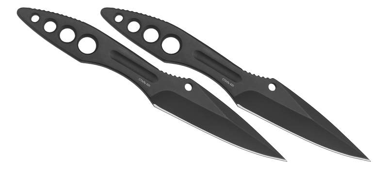 комплект спортивных метательных ножей Гриф 2 Нокс